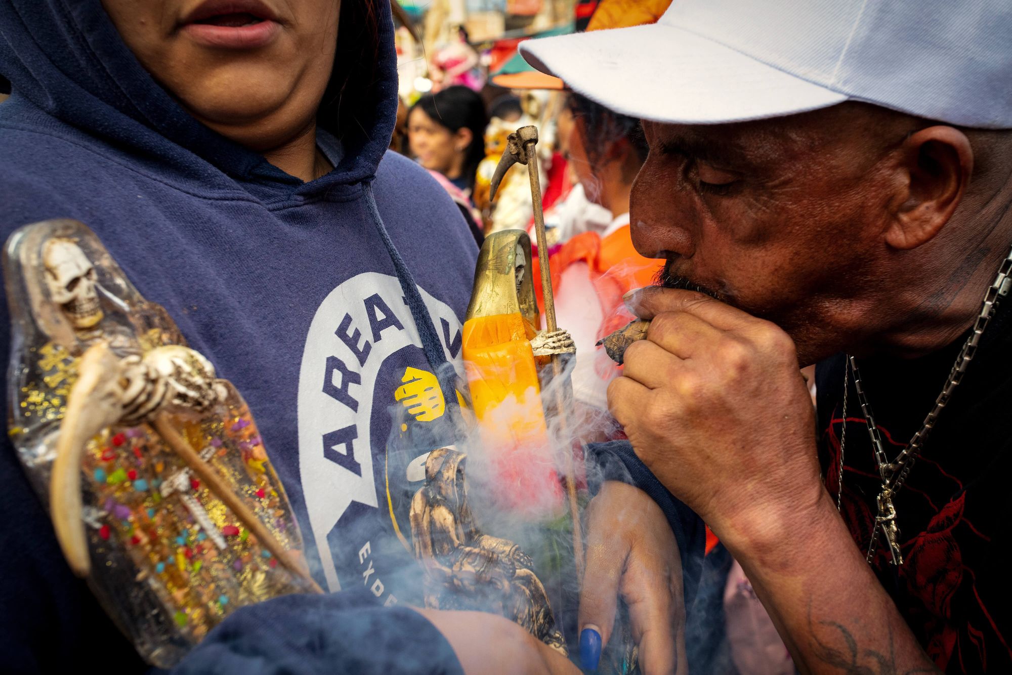 santa muerte in tepito, mexico city